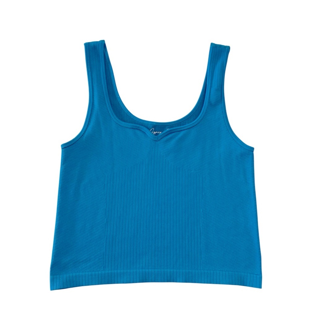 Gypsy + Jade Crop sweetheart neckline Tank top size L/XL